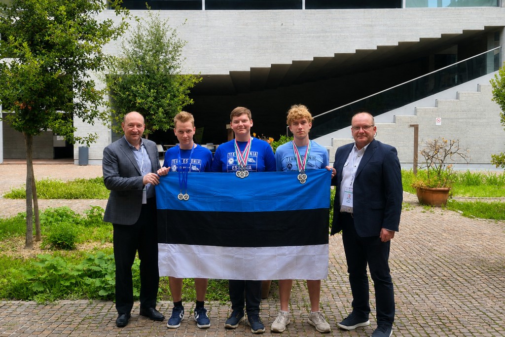 Eesti võidukas olümpiaadimeeskond Torinos